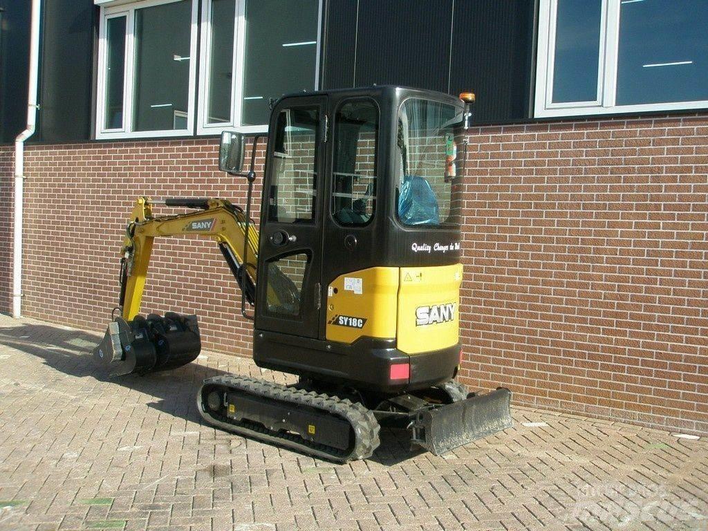 Sany SY18C Mini rýpadla < 7t