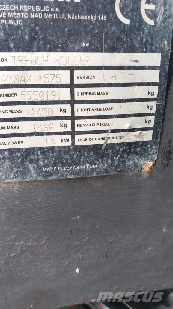 Rammax 1575 Půdní kompaktory