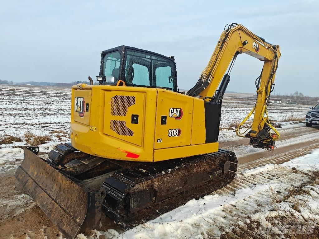 CAT 308  CR Midi rýpadla 7t - 12t