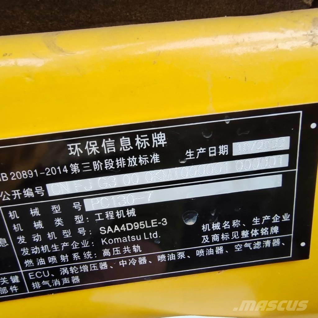 Komatsu PC 110 Pásová rýpadla