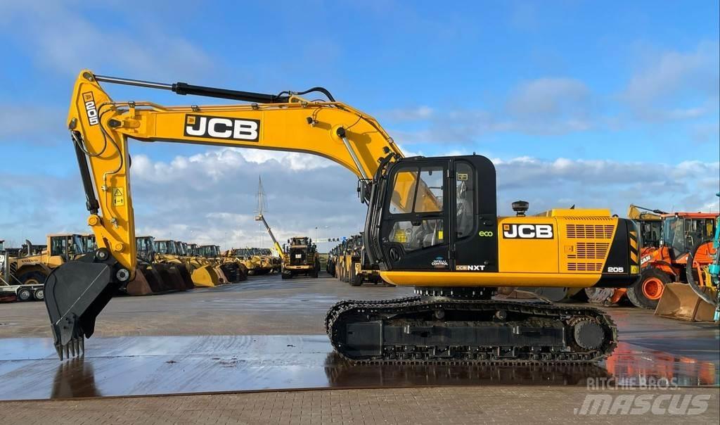 JCB 205 Pásová rýpadla