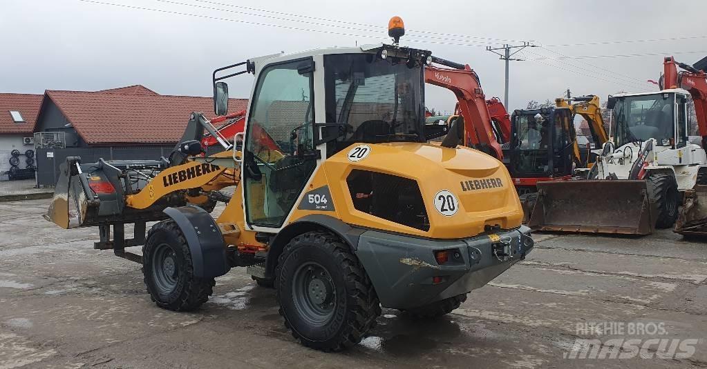 Liebherr L504C Kolové nakladače