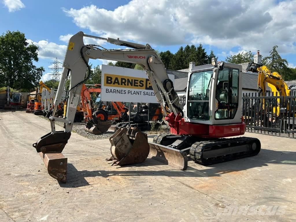 Takeuchi TB 153 FR Midi rýpadla 7t - 12t