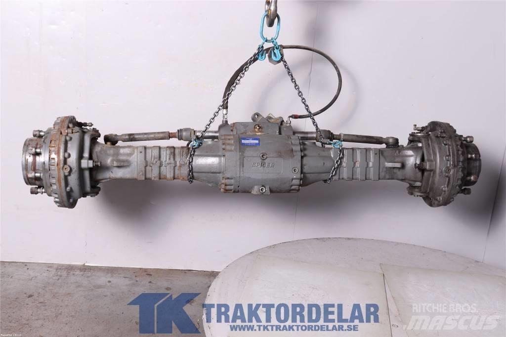 Neuson EW100 Bakvagn Nápravy