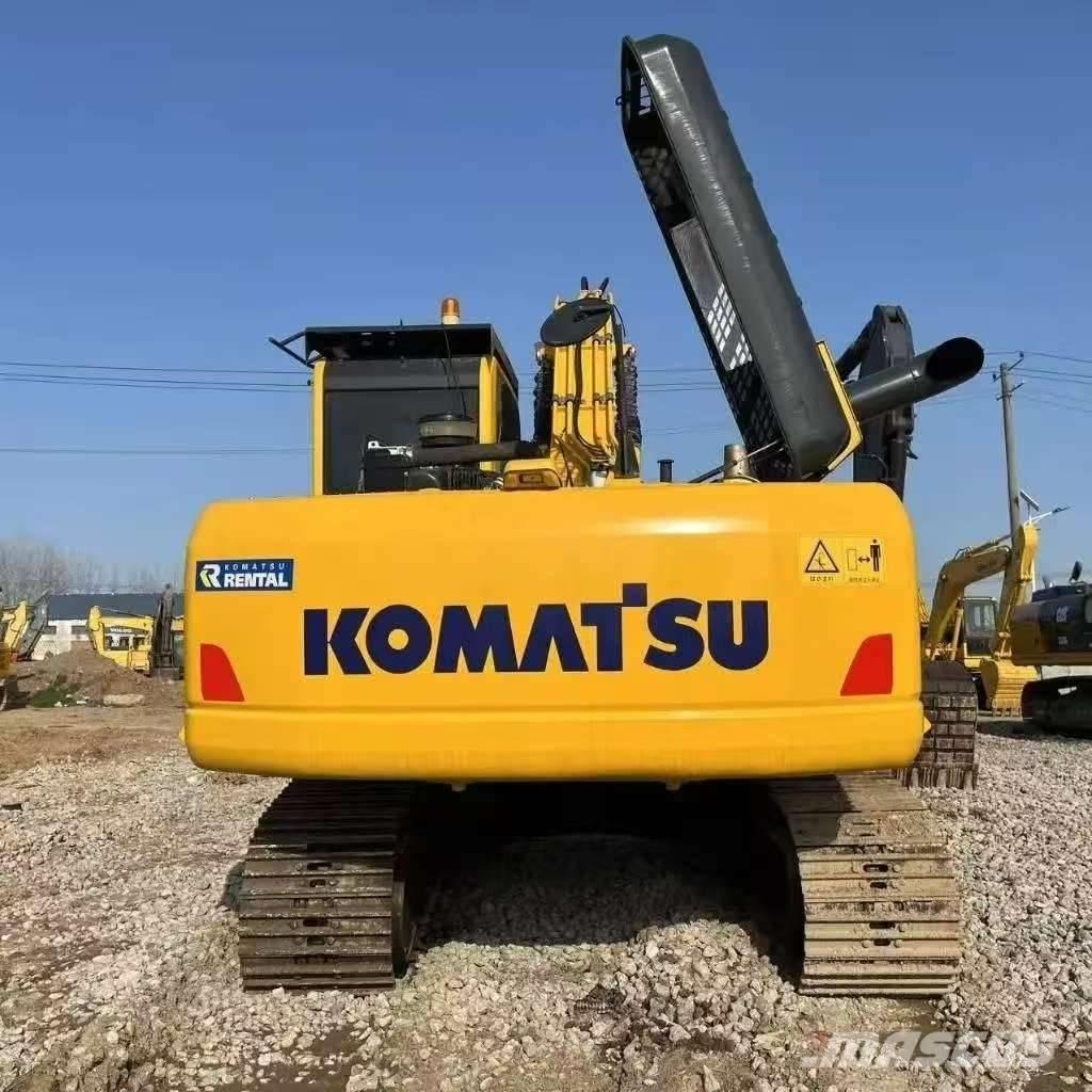 Komatsu PC 200 Pásová rýpadla