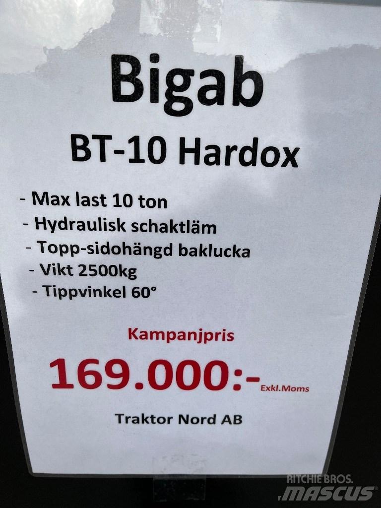 Bigab BT 10 HARDOX Sklápěcí přívěsy