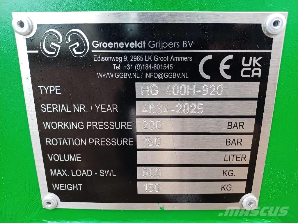  Groeneveldt 400H Lodní háky