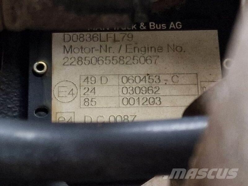 MAN D0836 LFL79 Motory