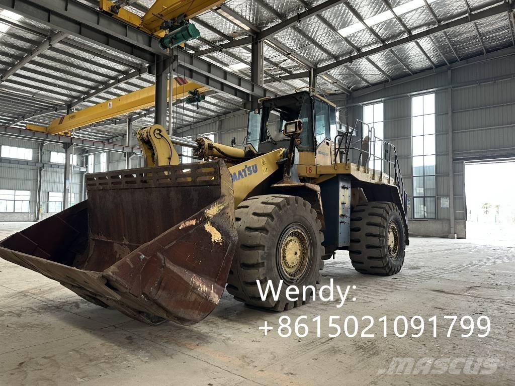Komatsu WA 600-6 Kolové nakladače