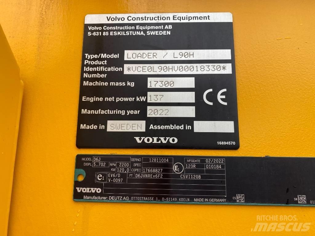 Volvo L90H  / L 90 H Kolové nakladače