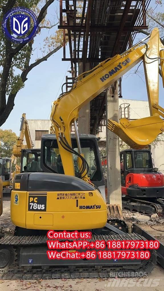 Komatsu PC 78 US Pásová rýpadla