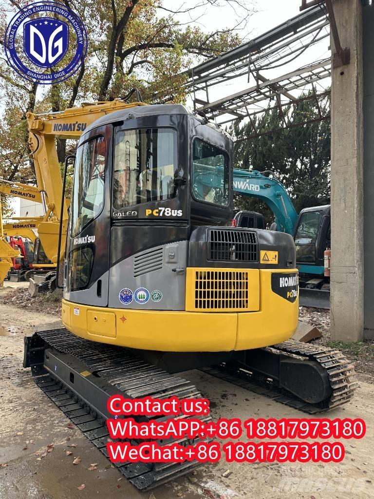 Komatsu PC 78 US Pásová rýpadla