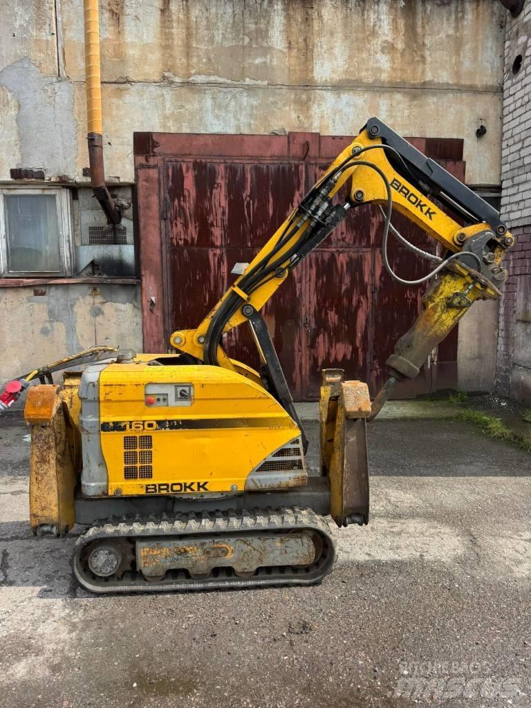 Brokk 160 Demoliční rýpadla