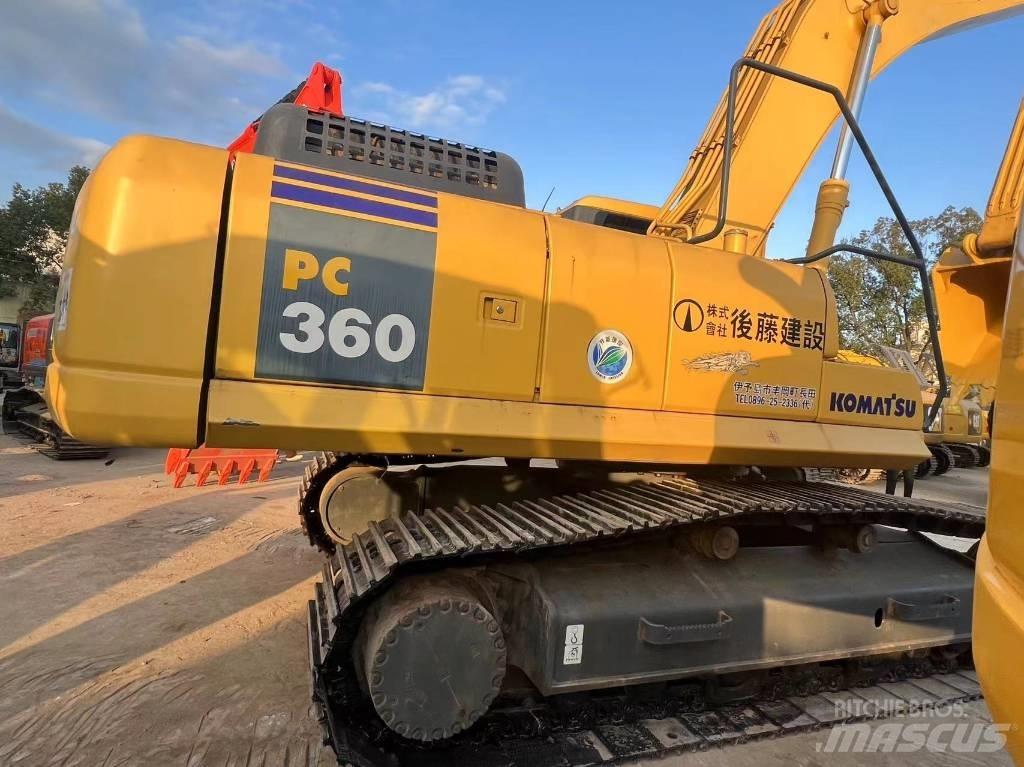 Komatsu PC 360-7 Pásová rýpadla