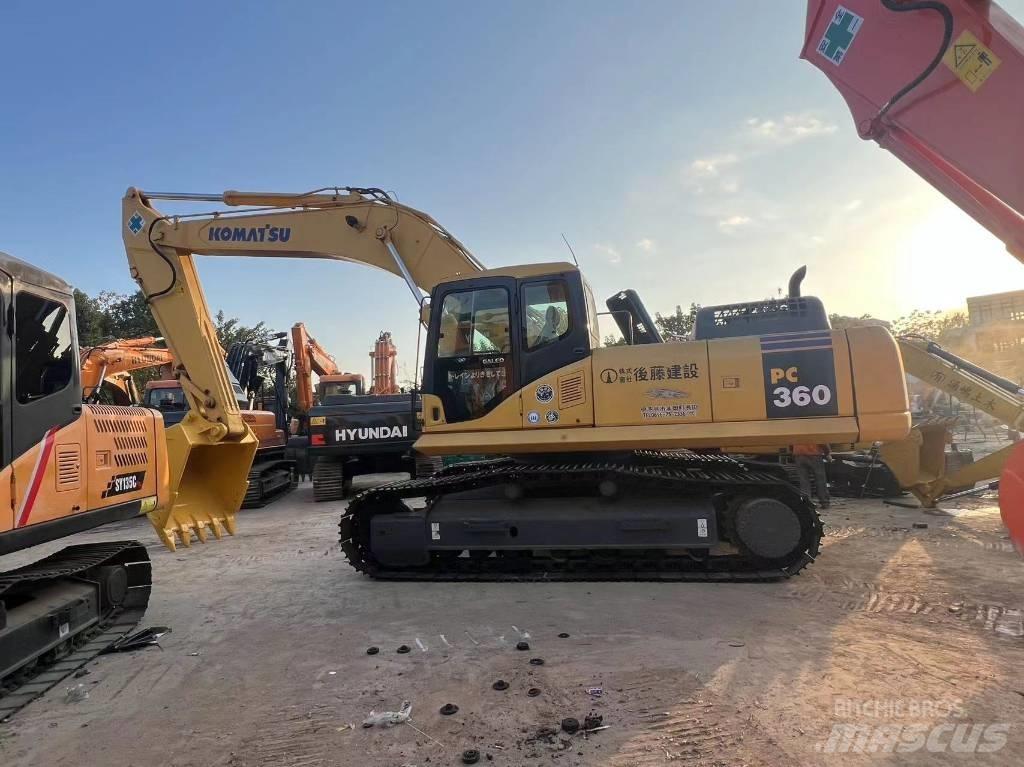 Komatsu PC 360-7 Pásová rýpadla