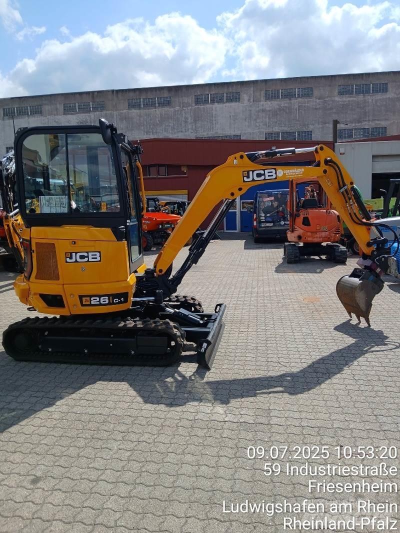 JCB 26C-1 Mini rýpadla < 7t