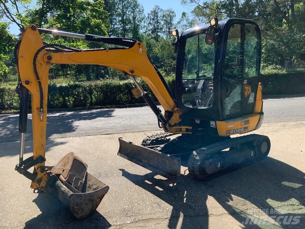 JCB 8026 CTS Mini rýpadla < 7t