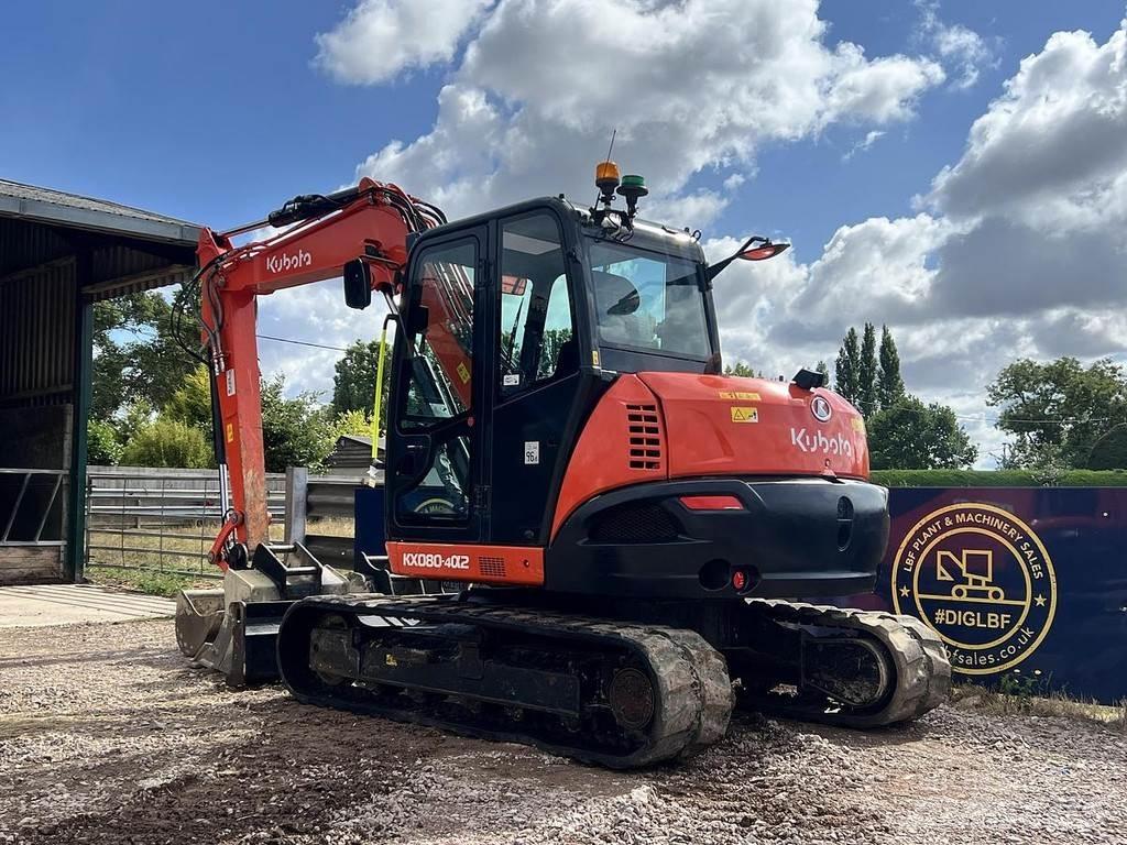 Kubota KX080-4 Speciální bagry