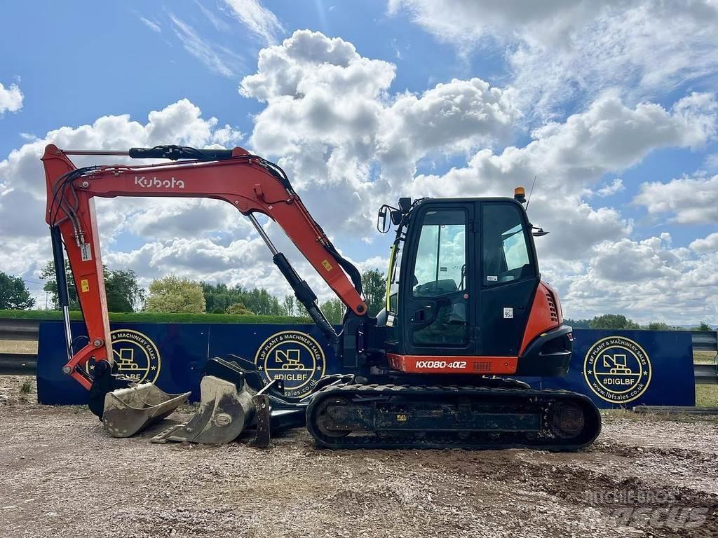 Kubota KX080-4 Speciální bagry