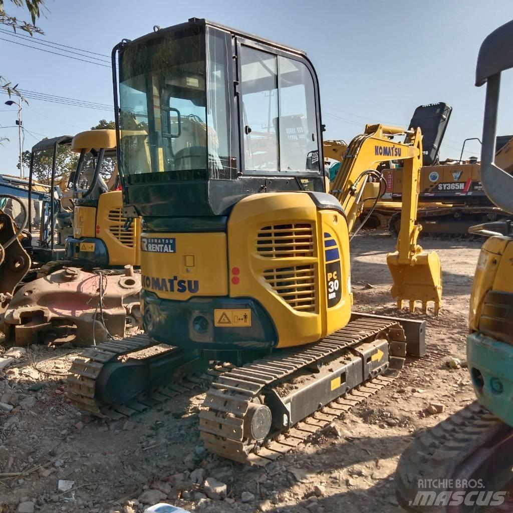Komatsu PC 30 MR-3 Mini rýpadla < 7t