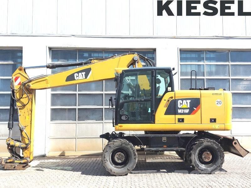 CAT M 316 F Kolová rýpadla