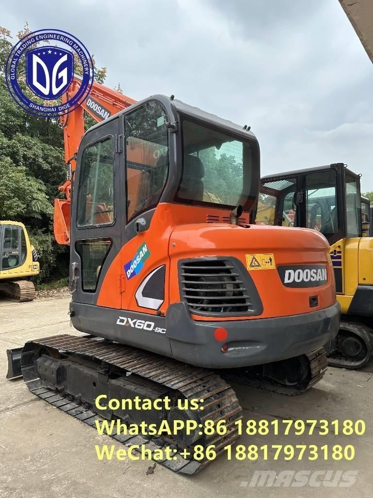 Doosan DX 60 Pásová rýpadla