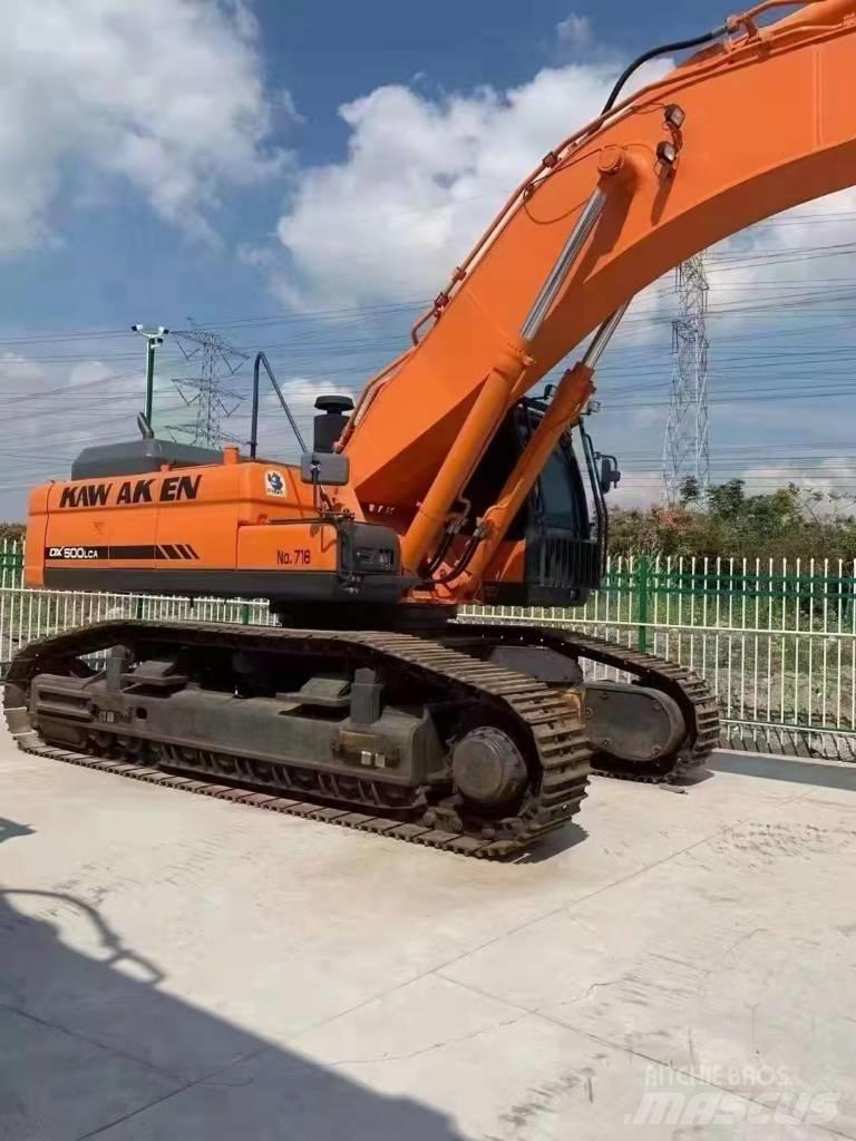 Doosan DX 500 LCA Pásová rýpadla