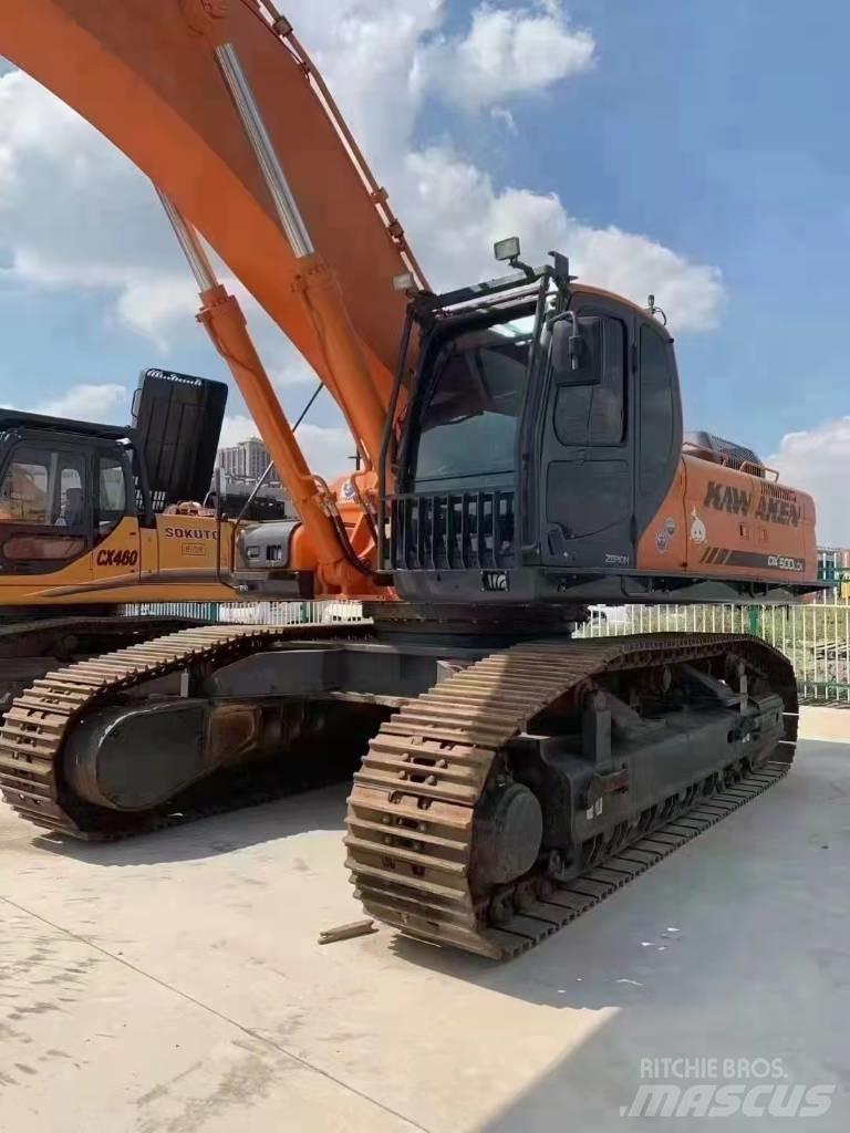 Doosan DX 500 LCA Pásová rýpadla
