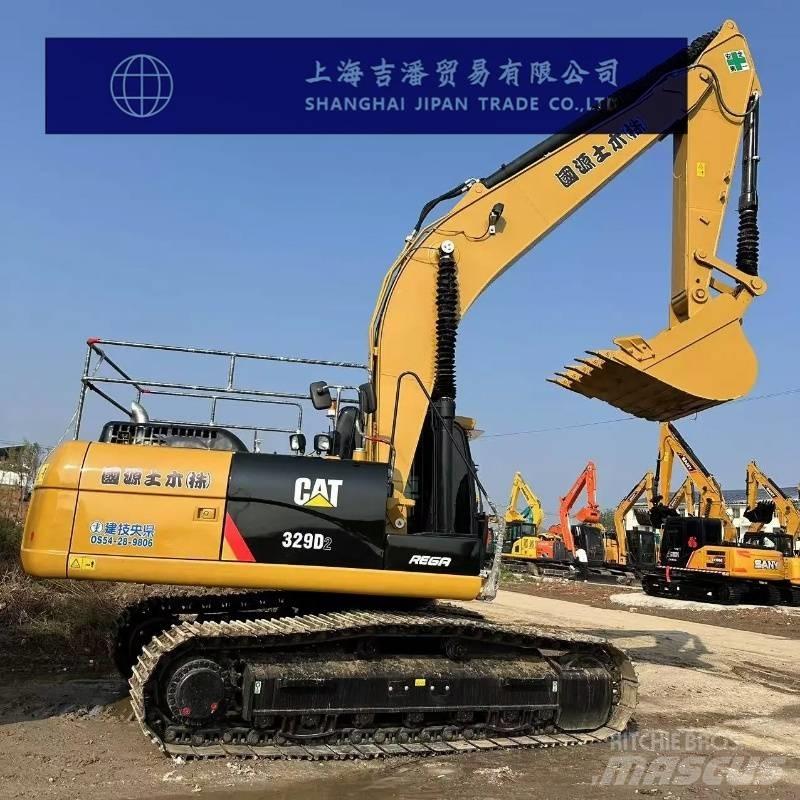CAT 329 D Pásová rýpadla