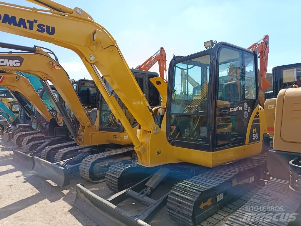 Komatsu PC 56 Mini rýpadla < 7t