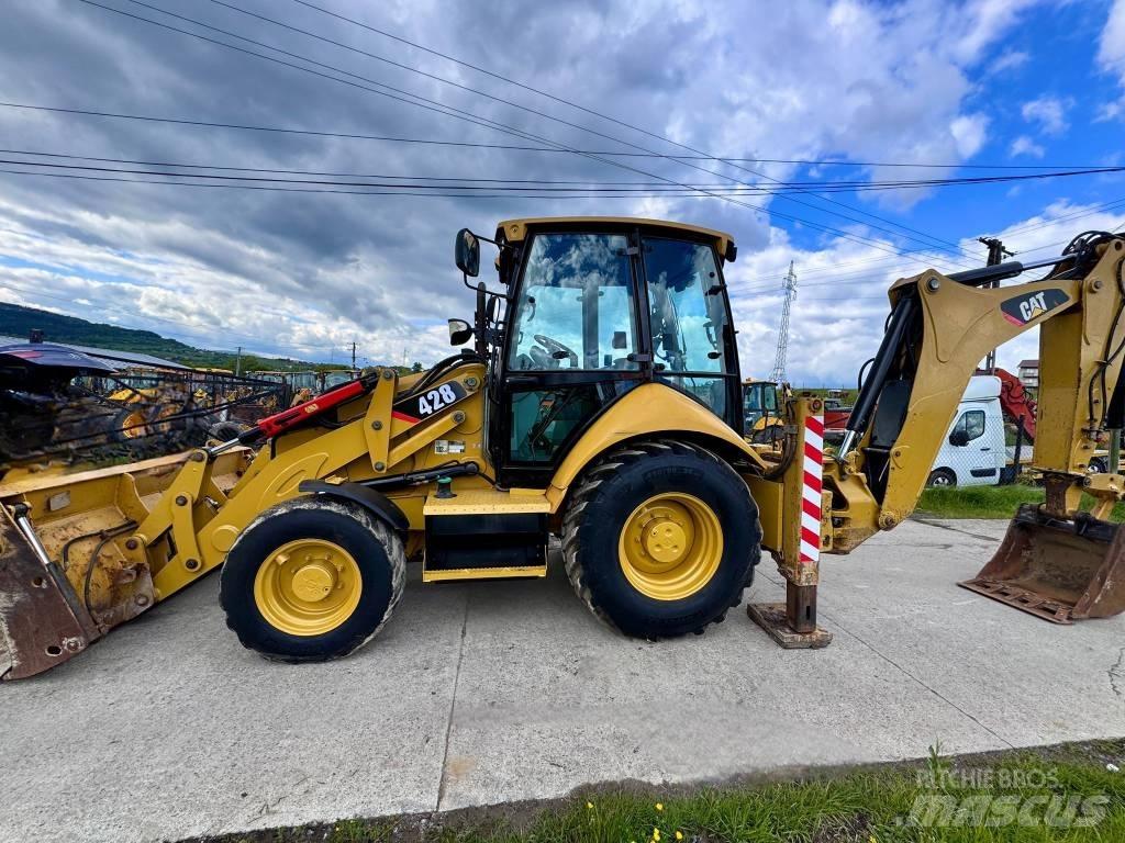 CAT 428 F Rýpadlo-nakladače