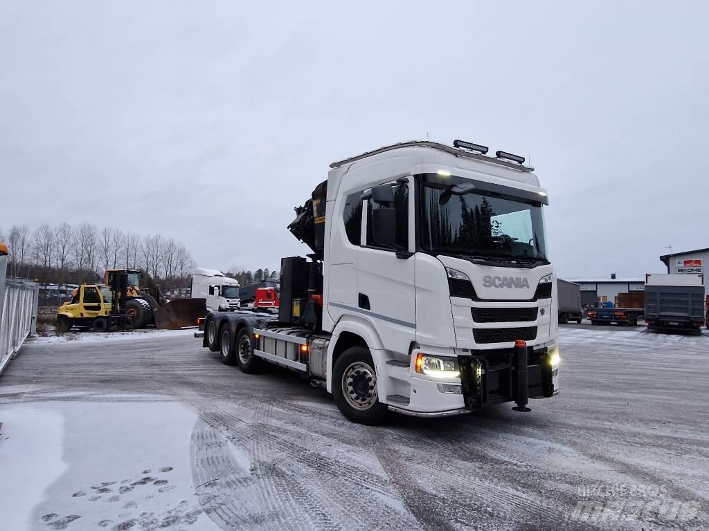 Scania R540 8x2 Hákový nosič kontejnerů