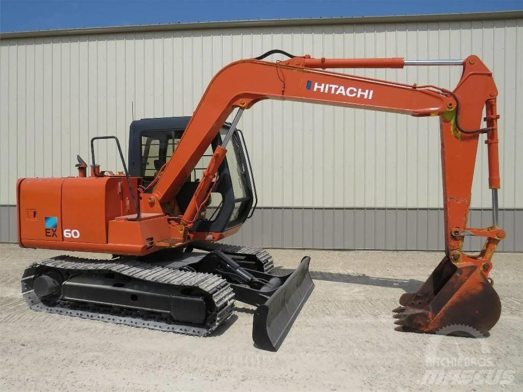 Hitachi EX 60 Mini rýpadla < 7t