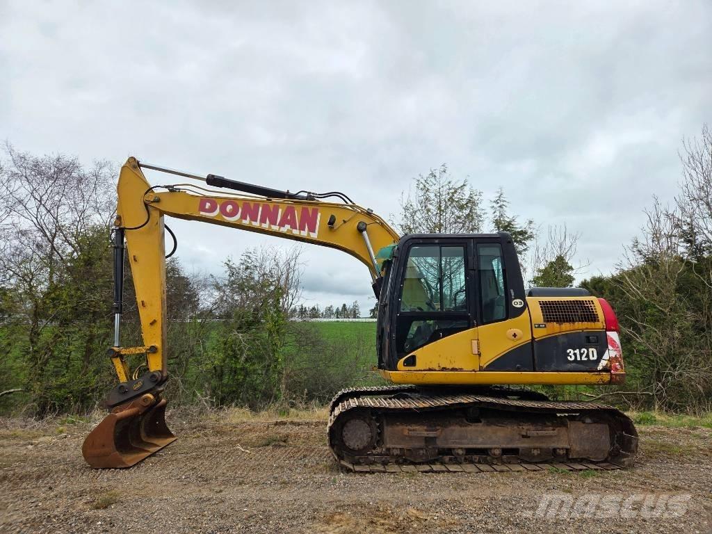 CAT 312 D Pásová rýpadla