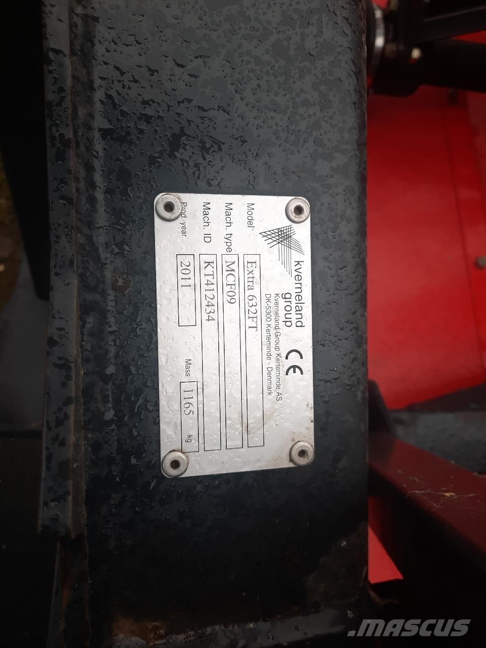 Vicon EXTRA 632 FT Sekačky namontované a tažené