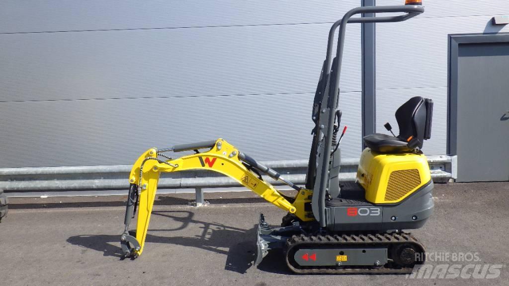 Wacker Neuson 803-2 Pásová rýpadla
