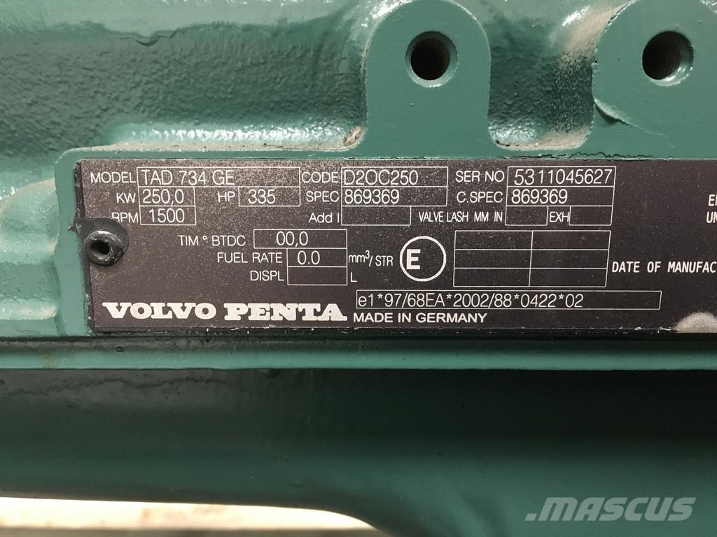 Volvo TAD734GE NEW Motory