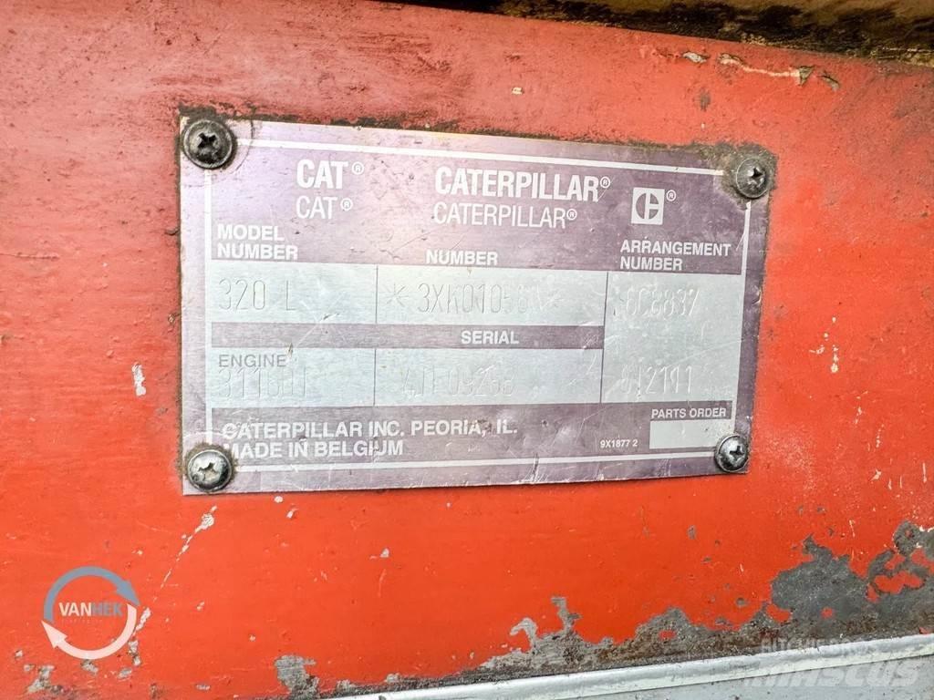 CAT 320L Pásová rýpadla