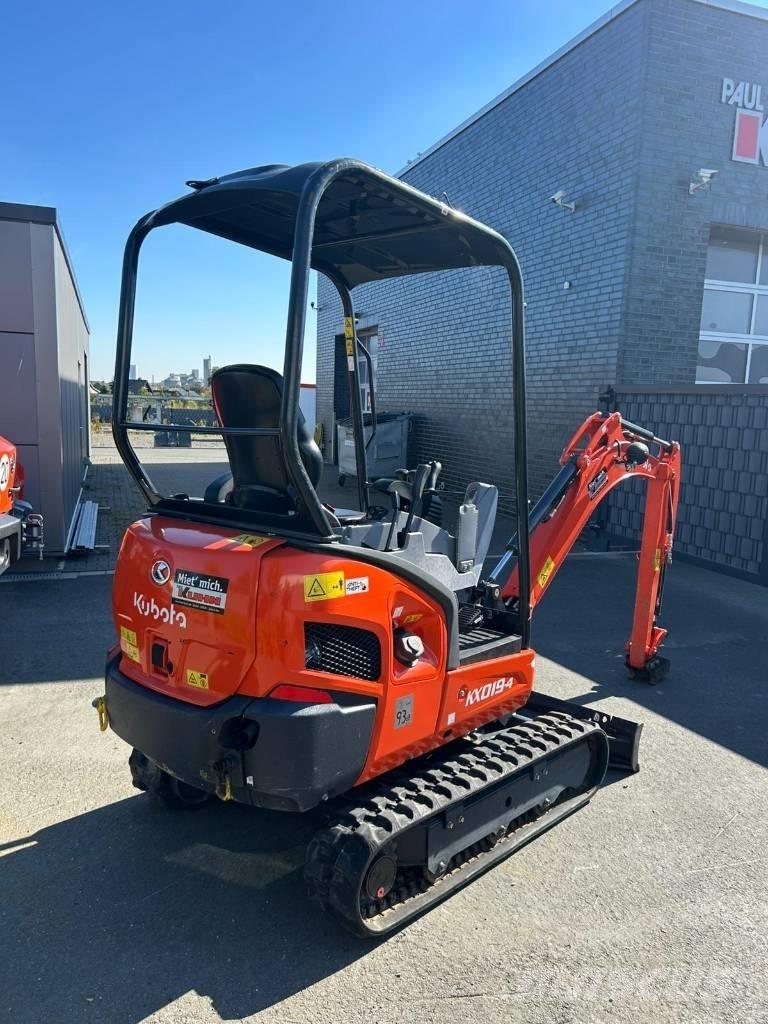 Kubota KX019-4 HGL Mini rýpadla < 7t