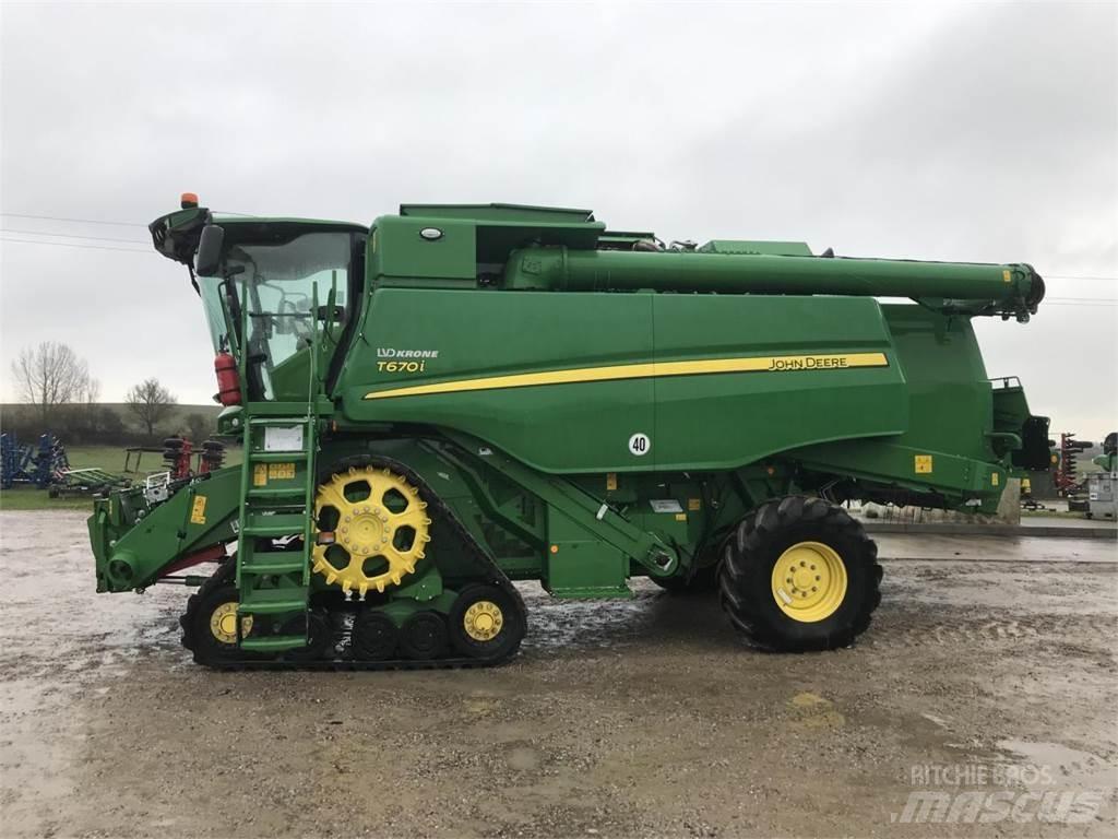 John Deere T670 Sklízecí mlátičky