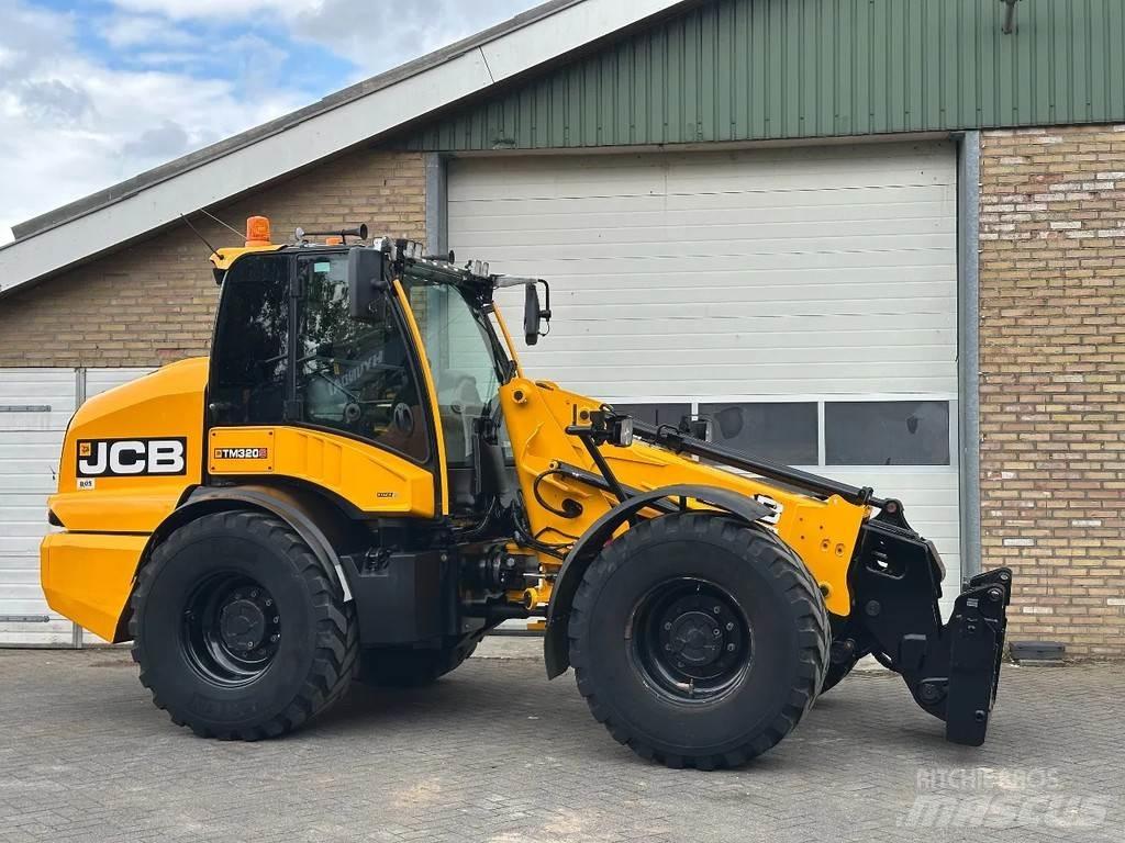 JCB TM320S sv Teleskopické kolové nakladače