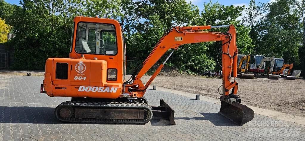 Doosan etec 804 Mini rýpadla < 7t
