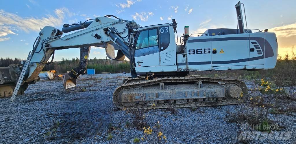 Liebherr R 966 HD Pásová rýpadla