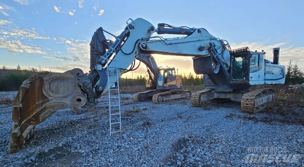 Liebherr R 966 HD Pásová rýpadla
