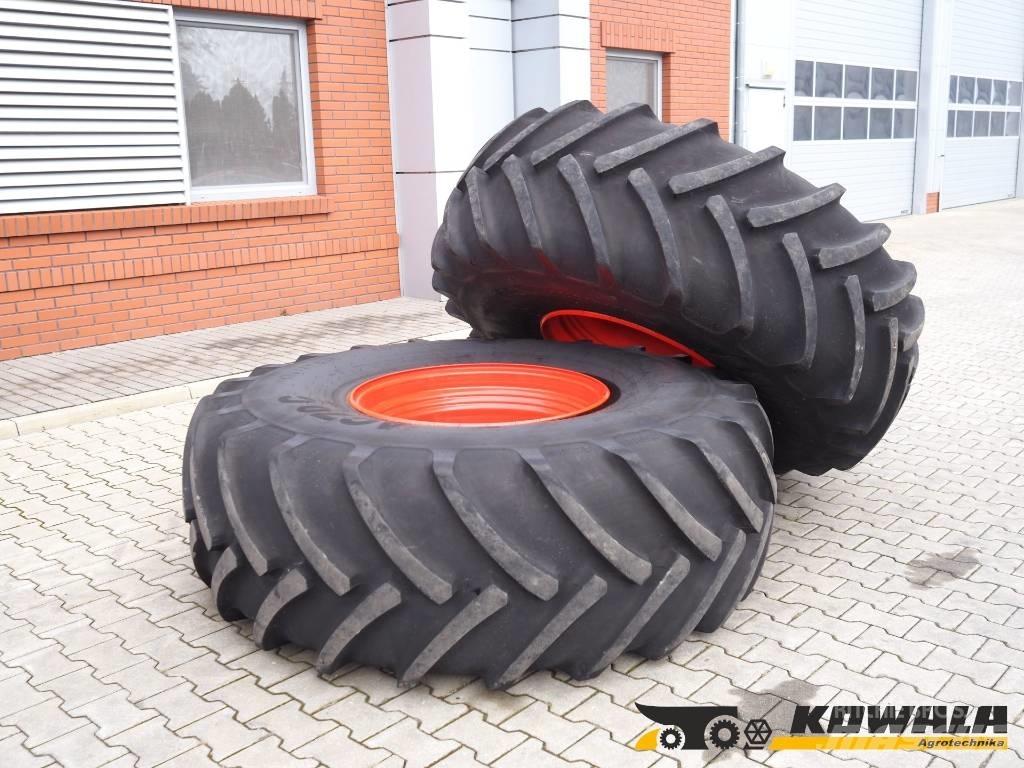CLAAS Lexion Pneumatiky, kola a ráfky