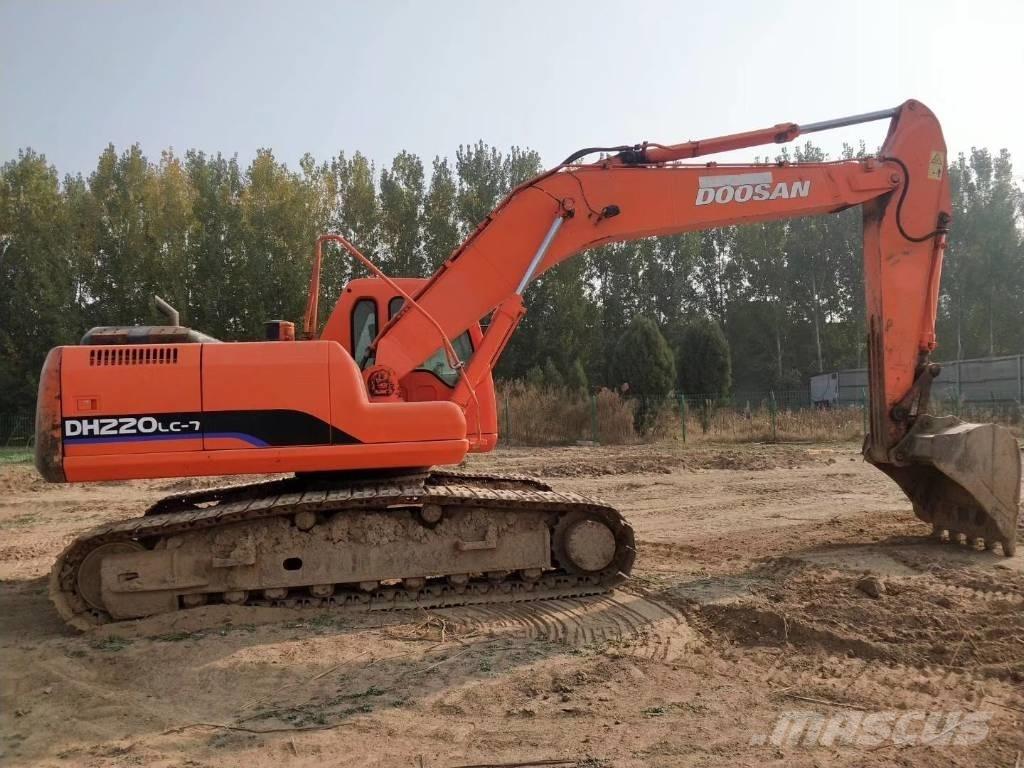 Doosan DH 220 LC-7 Pásová rýpadla