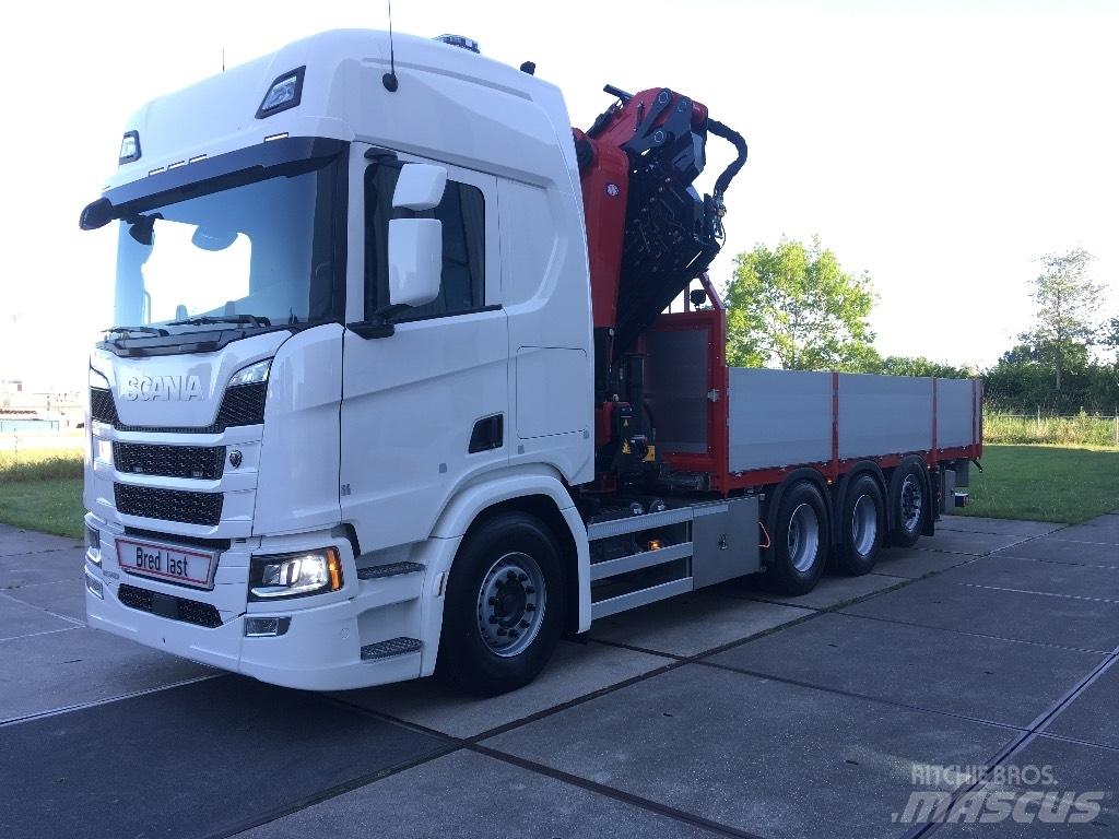 Scania R 560 Autojeřáby, hydraulické ruky