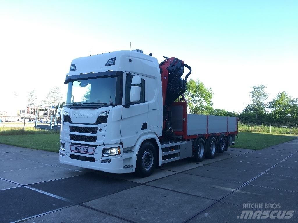 Scania R 560 Autojeřáby, hydraulické ruky