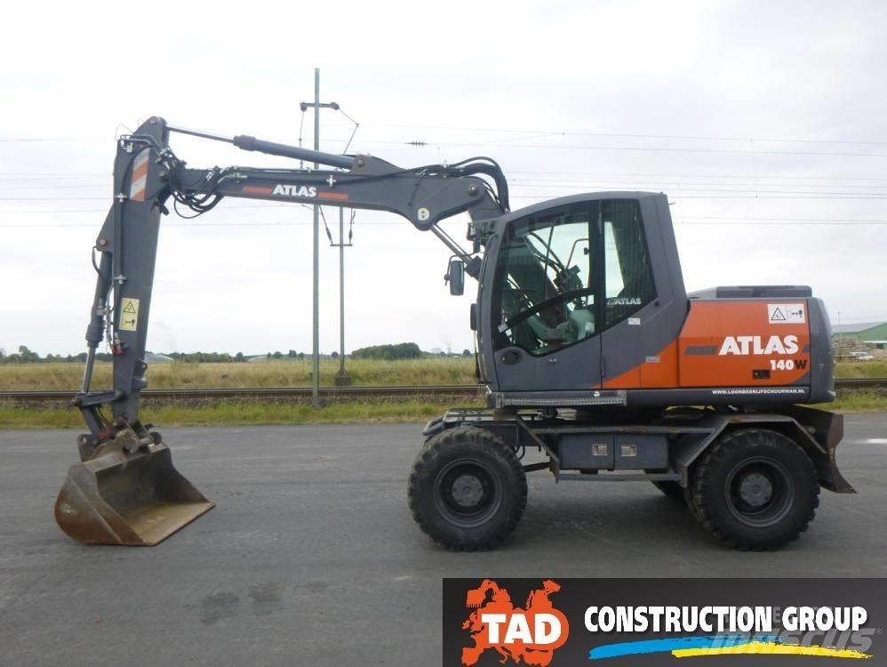 Atlas 140 W Kolová rýpadla