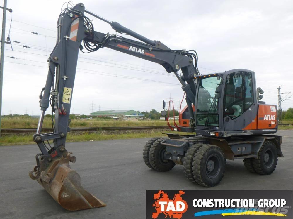 Atlas 140 W Kolová rýpadla